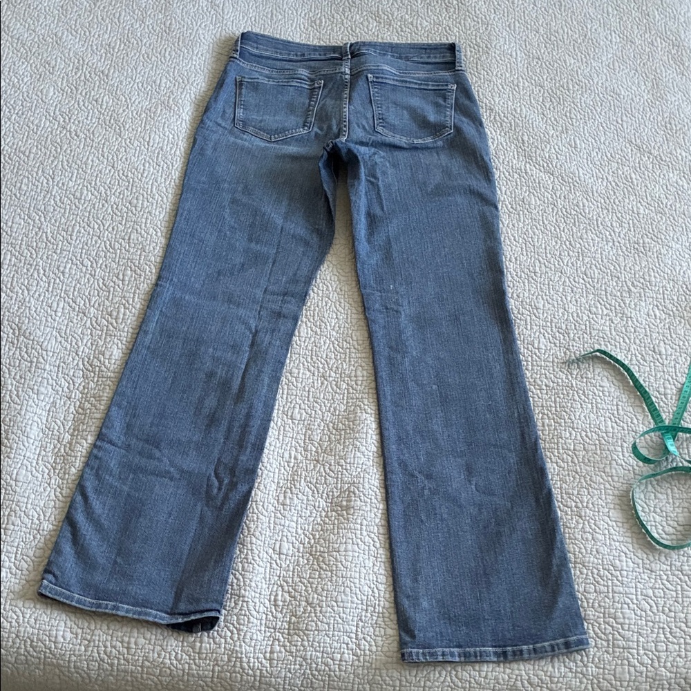New NYDJ Women’s Medium Wash Barbara Boot Cut Blue Jeans Sz 8 Lift Tuck Slimming - Picture 13 of 15
